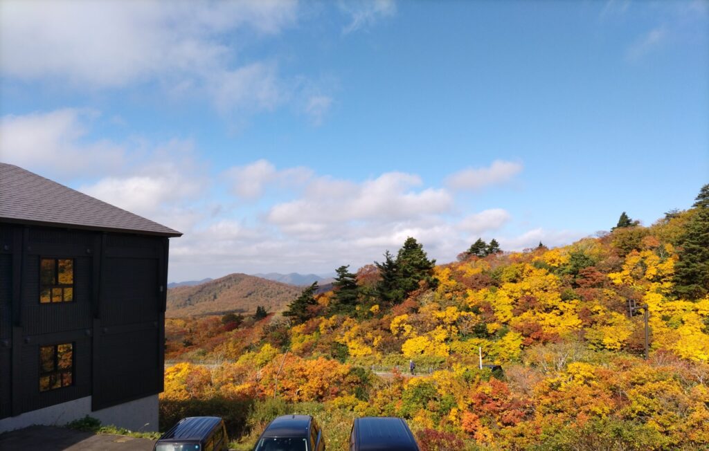 栗駒山荘　紅葉